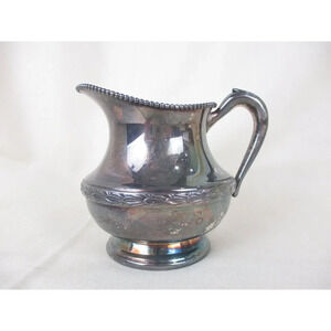 Creamer Vintage National Silver‎ on Copper #2002 Pitcher Kitchenware tea creamer